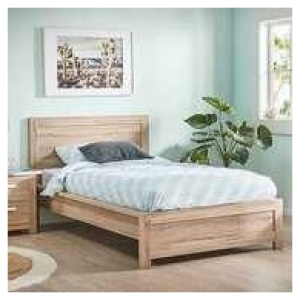 Havana King Single Bed Neutral