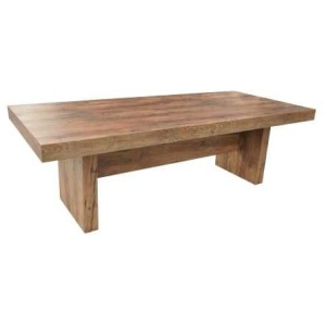 Hazel Dining Table 2.4m - Antique Oak