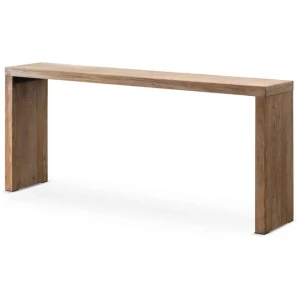 Hegan Wood Console Table - Natural by Interior Secrets - AfterPay Available