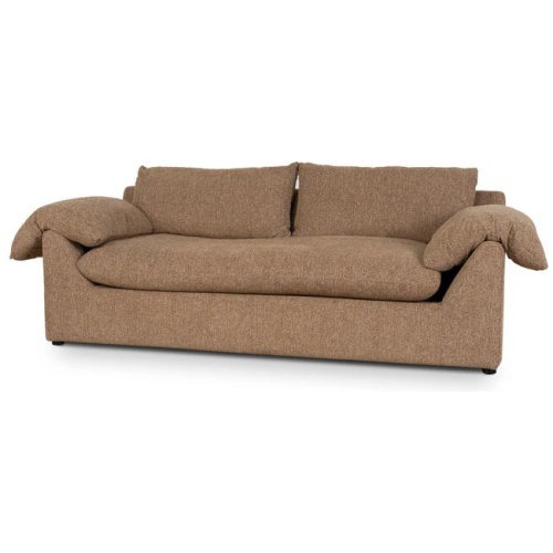 Horizon 3 Seater Sofa - Almond Brown by Interior Secrets - AfterPay Available