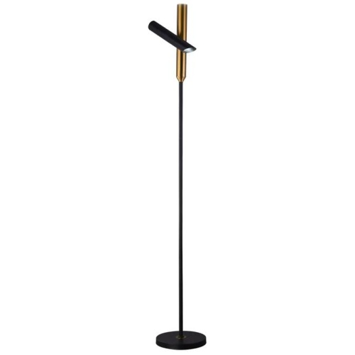 Ignito Cylindrica Minimalist LED Slender Floor Lamp Light - Black