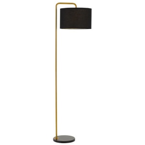 Ingrid Floor Lamp Gold Black | Telbix Lighting
