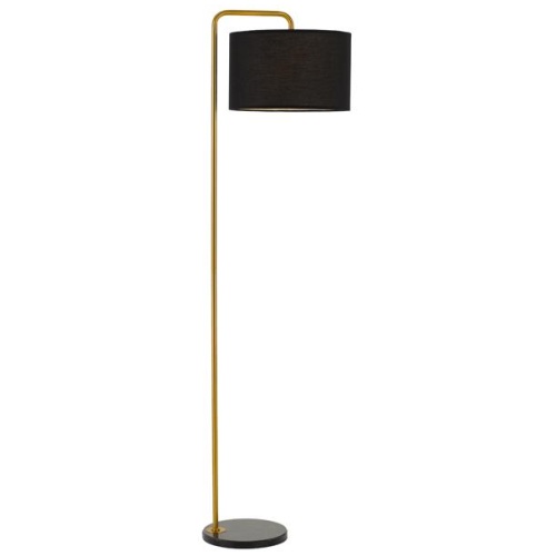 Ingrid Floor Lamp Gold Black | Telbix Lighting