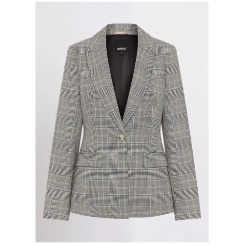 Issa Longline Check Blazer