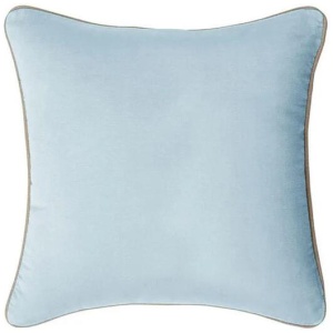 J Elliot Home Gabriel 100% Cotton Filled Cushion 60 x 60 cm Illusion Blue
