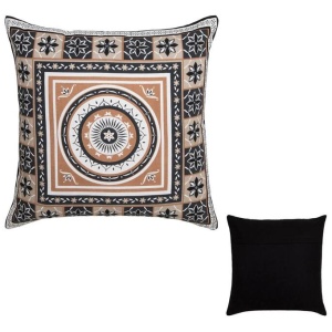 J Elliot Home Kasbah Luxury Filled Cushion 50 x 50cm Black
