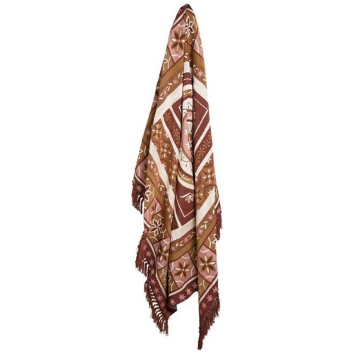 J Elliot Home Kasbah Luxury Fringe Throw 130 x 160cm Pink