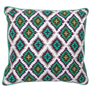 J.Elliot Home Clerra Purple Filled Cushion 43 x 43 cm