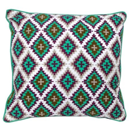 J.Elliot Home Clerra Purple Filled Cushion 43 x 43 cm