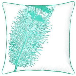 J.Elliot Home Feather Mint Filled Cushion 60 x 60 cm