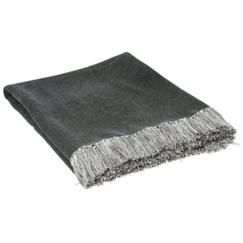 J.Elliot Home Idris Cotton Throw Charcoal Home
