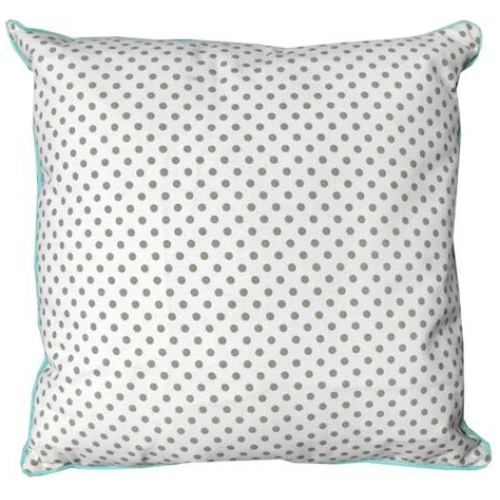 J.Elliot Home Lana Polka Blue Filled Cushion