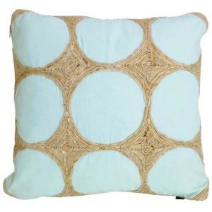J.Elliot Home Napoleon Blue Filled Cushion 43 x 43 cm