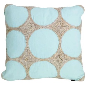 J.Elliot Home Napoleon Illusion Blue Filled Cushion 43 x 43 cm