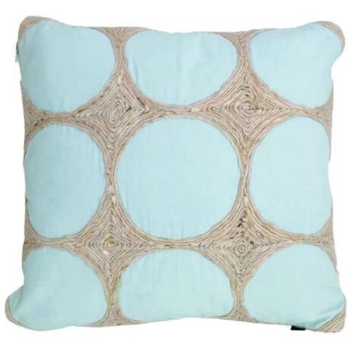 J.Elliot Home Napoleon Illusion Blue Filled Cushion 43 x 43 cm