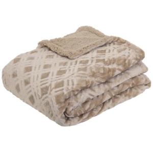 J.Elliot Home Vida Microplush Throw Sandstone
