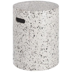 Jairo Terrazzo Side Table - White by Interior Secrets - AfterPay Available