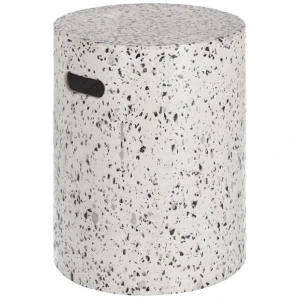 Jairo Terrazzo Side Table - White by Interior Secrets - AfterPay Available