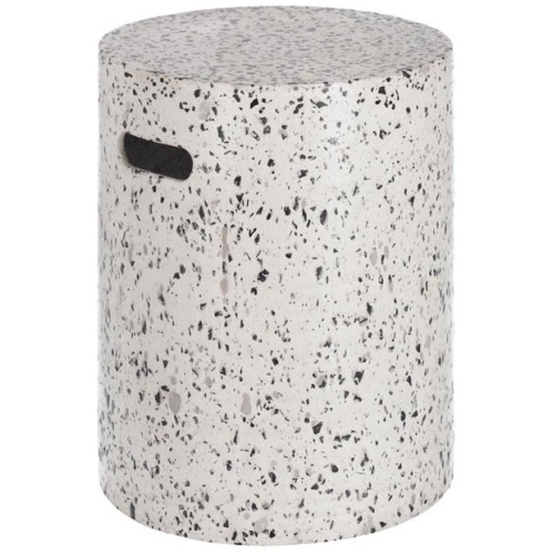 Jairo Terrazzo Side Table - White by Interior Secrets - AfterPay Available