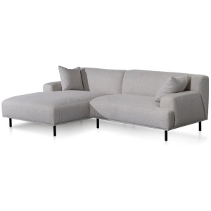 Jasleen Left Chaise Sofa - Sterling Sand by Interior Secrets - AfterPay Available