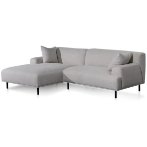 Jasleen Left Chaise Sofa - Sterling Sand by Interior Secrets - AfterPay Available