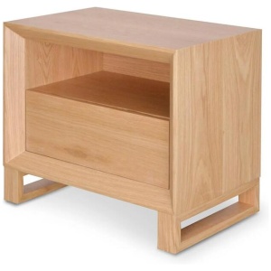Jaxson Bedside Table - Natural Oak by Interior Secrets - AfterPay Available