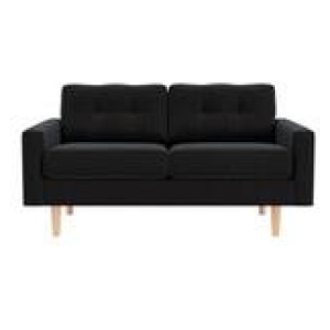 Jazz 2 Seater Sofa Black