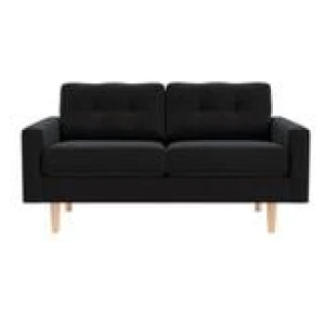 Jazz 2 Seater Sofa Black