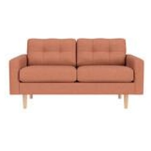 Jazz 2 Seater Sofa Linden Rose