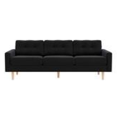 Jazz 3 Seater Sofa Black