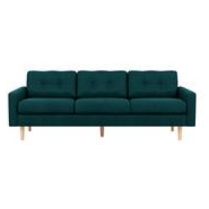 Jazz 3 Seater Sofa Blue