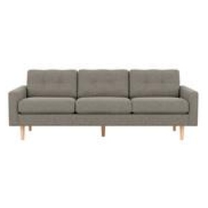 Jazz 3 Seater Sofa Grey