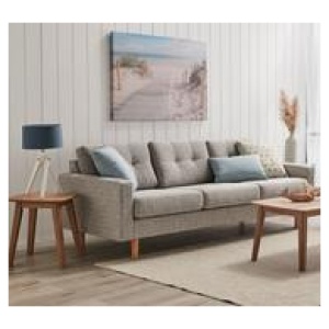 Jazz 3 Seater Sofa Neutral
