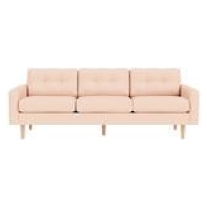 Jazz 3 Seater Sofa Pink