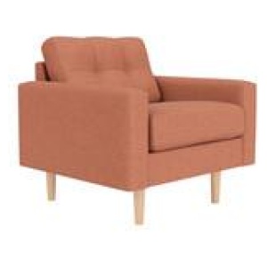 Jazz Armchair Linden Rose 1 Seater