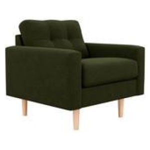 Jazz Armchair Mason Olive 1 Seater