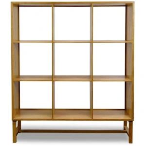 Johan Wooden Display Bookcase - Natural by Interior Secrets - AfterPay Available