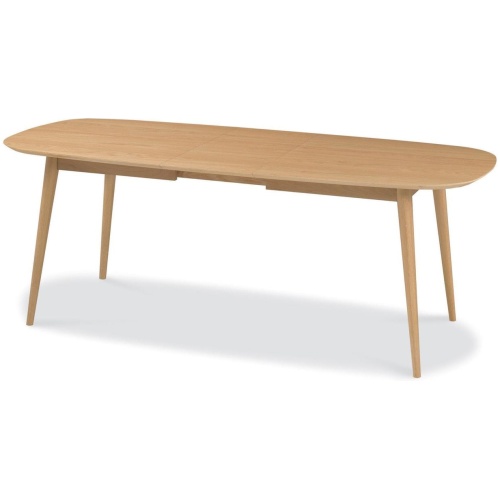 Johansen Extendable Oak Dining Table - Natural by Interior Secrets - AfterPay Available