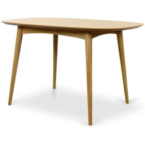 Johansen Scandinavian 1.3m Fixed Dining Table - Natural by Interior Secrets - AfterPay Available