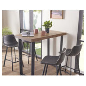 Jonnie Bar Stool Black