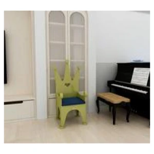 Jooyes Kids Crown Chair Green