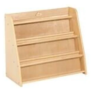 Jooyes Kids Display Bookcase With Transparent Acrylic Board Neutral