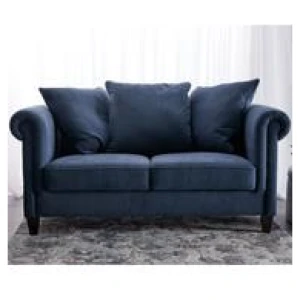 Joplin 2 Seater Sofa Blue