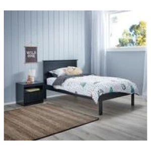Jordan King Single Bed Black