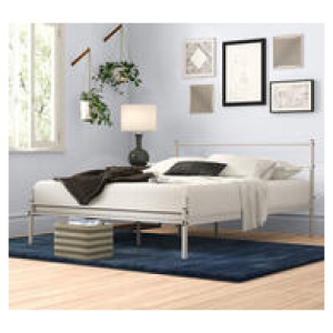 Juliard Queen Bed White