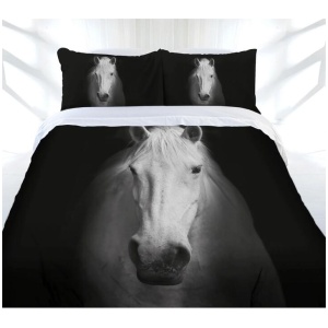 Just Home Midnight Horse Quilt Cover Set Queen