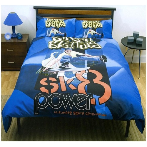 Just Home SK8 Skater Quilt Cover Set Queen