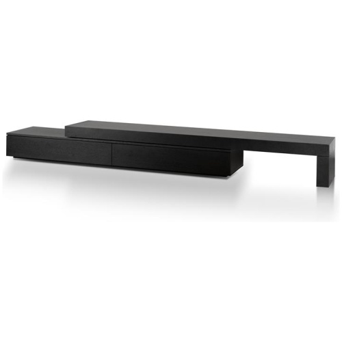 Katherine Extendable TV Entertainment Unit - Black Oak by Interior Secrets - AfterPay Available