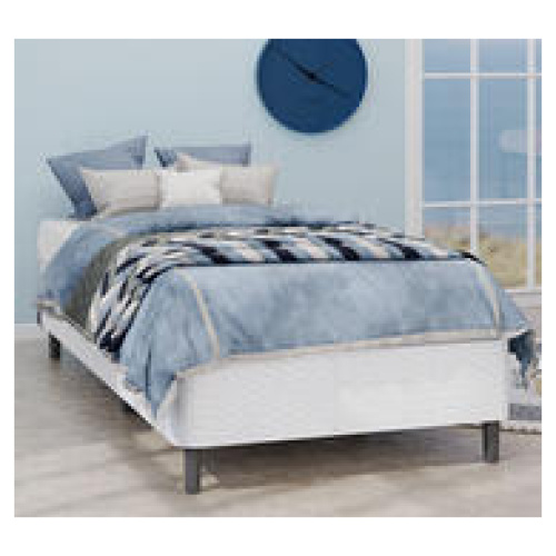 Kids Zabi Single Bed Base White