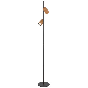 Kindle Floor Lamps Adjustable Heads Modern Metal Lights Telbix Lighting
